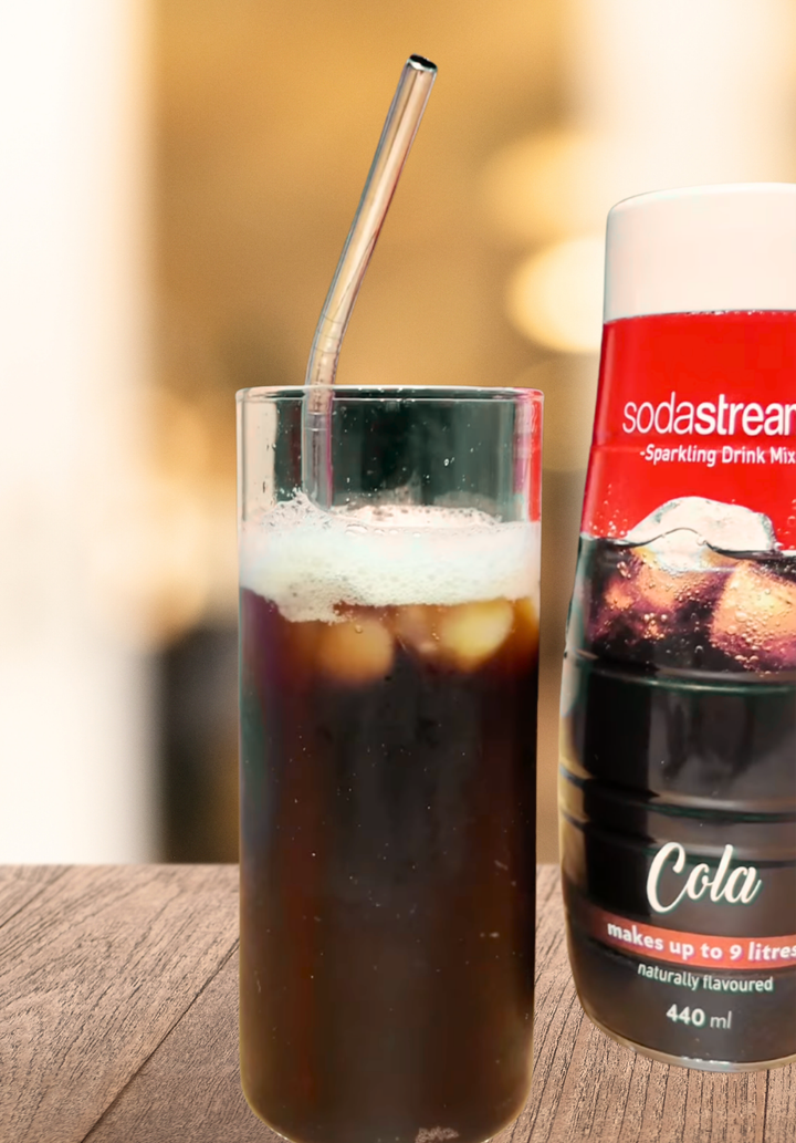 Kopi-O-Kosong Cola Mocktail ☕🫧🖤