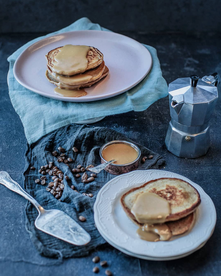 BUBBLY EXPRESSO PANCAKES