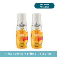 SodaStream Low Sugar Orange Mango Drink Mix - Pack of 2