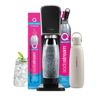 Bundle Deal!! SodaStream Art Black Sparkling Water Maker