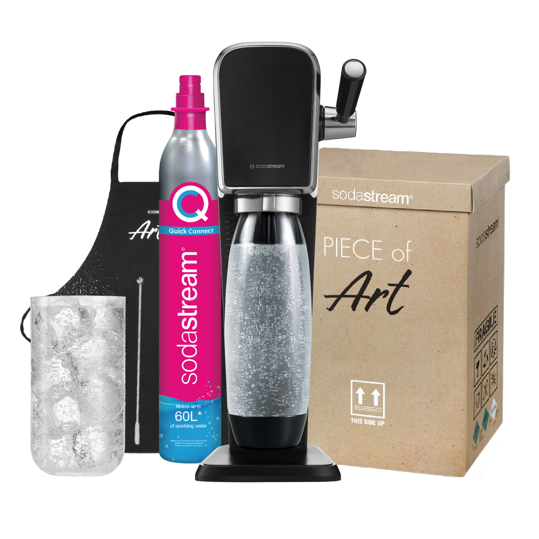 SodaStream ART Sparkling Water Maker - Black (Limited Artisanal Edition)
