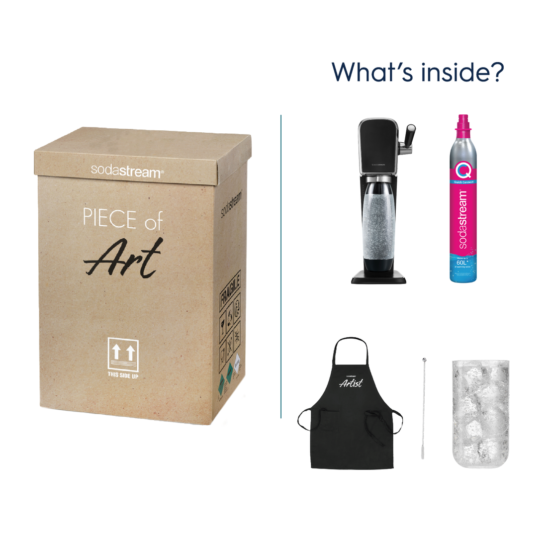 SodaStream ART Sparkling Water Maker - Black (Limited Artisanal Edition)