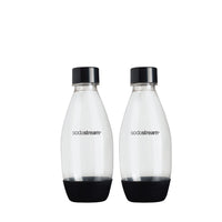 SodaStream 0.5L Twin Bottles - Black