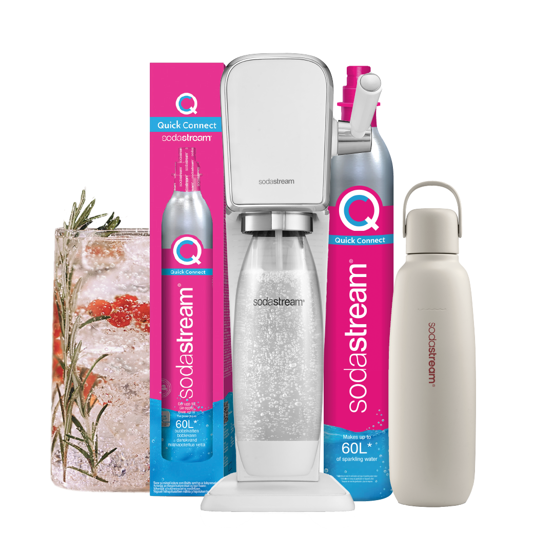 Bundle Deal!! SodaStream Art White Sparkling Water Maker Bundle Deal!! SodaStream Art White Sparkling Water Maker