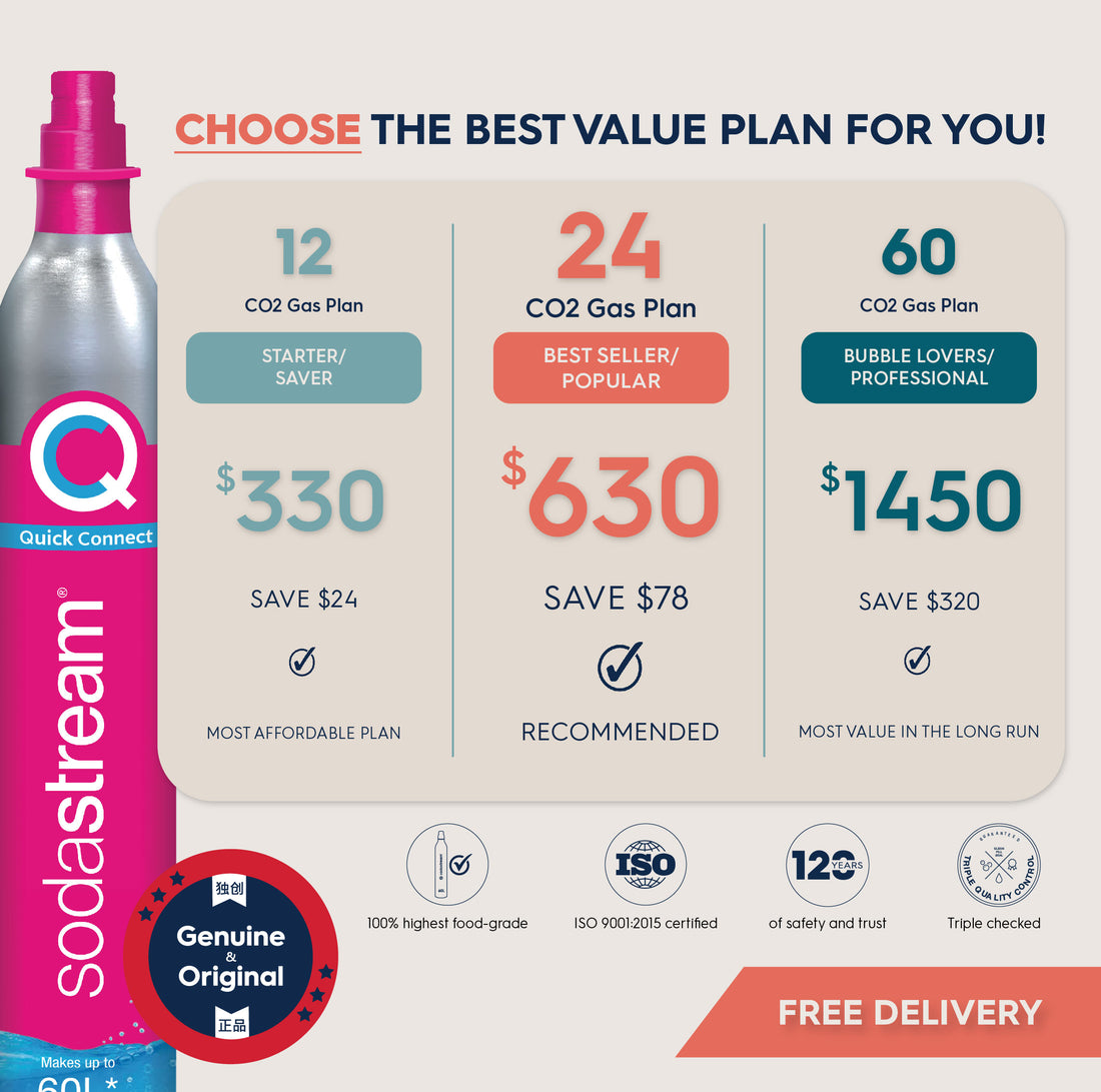 SodaStream Terra Sparkling Water Maker - Black