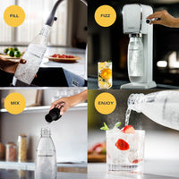 Bundle Deal!! SodaStream Art Black Sparkling Water Maker