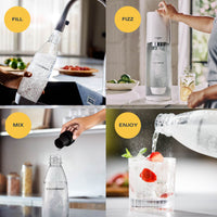 Bundle Deal!! SodaStream Terra White Maker Sparkling Water Maker