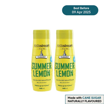 SodaStream Classic Summer Lemon Drink Mix - Pack of 2