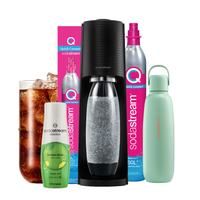 Bundle Deal!! SodaStream Terra Black Maker Sparkling Water Maker