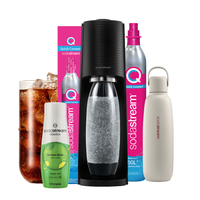 Bundle Deal!! SodaStream Terra Black Maker Sparkling Water Maker