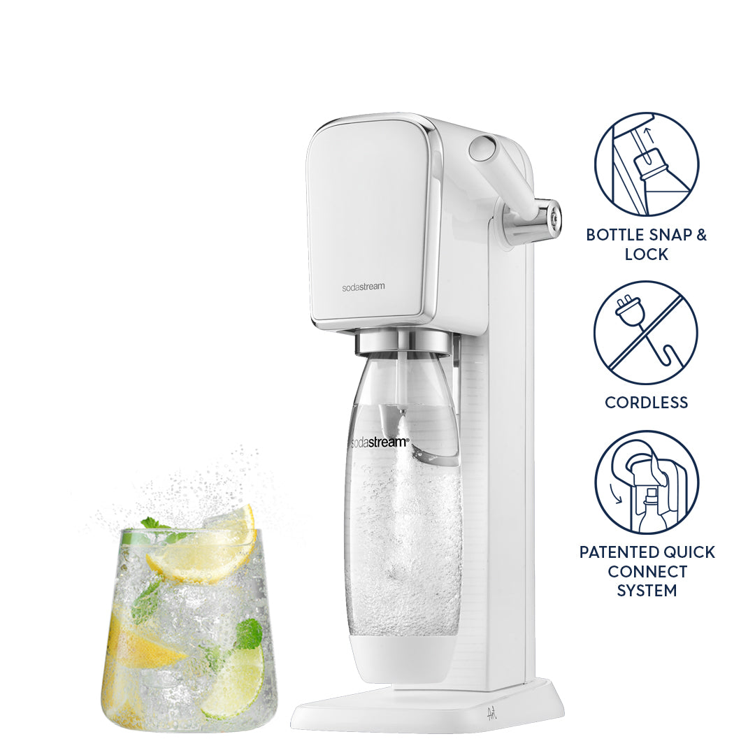 Buy Art White Sparkling Water Maker by SodaStream SG Official
