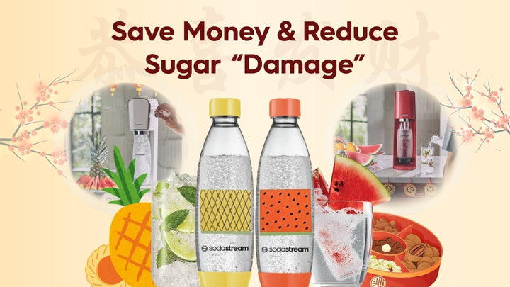 SodaStream and CNY: Saving $ and Reducing the Sugar “Damage”