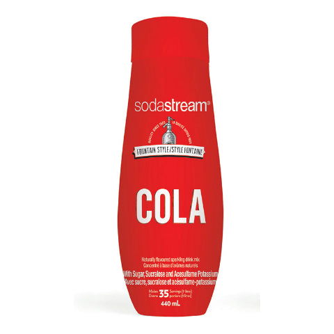2/3 Less Sugar in SodaStream Cola - you can't believe how good is the taste!