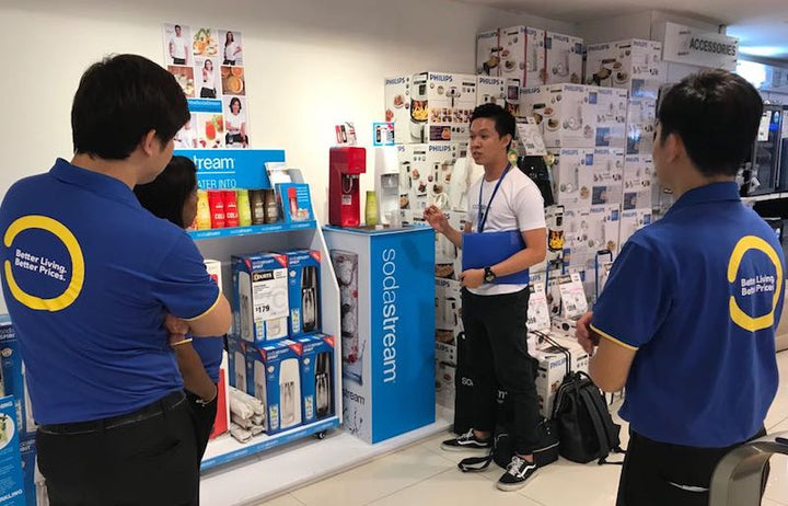 SodaStream FIZZes at Courts Orchard!
