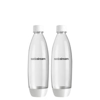 SodaStream 1.0L Twin Bottles - White