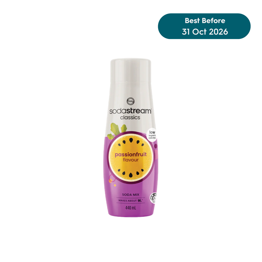 SodaStream Classics Low Sugar Passionfruit Drink Mix