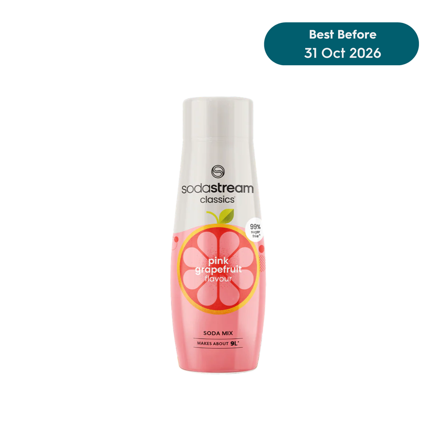 SodaStream Classics Pink Grapefruit Zero Sugar Drink Mix