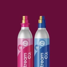 Which cylinder type works with my sparkling water maker?