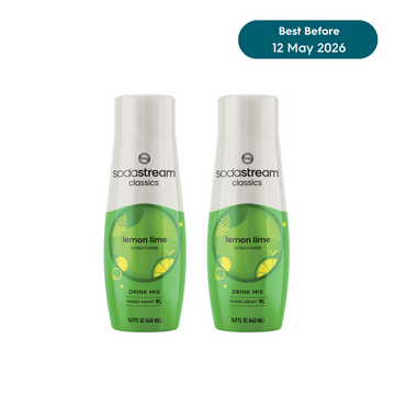 SodaStream Classics Lemon Lime Drink Mix - Pack of 2
