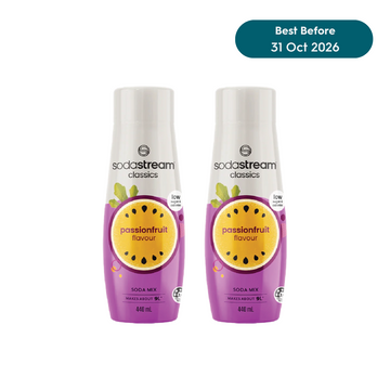 SodaStream Low Sugar Passionfruit Drink Mix - Pack of 2