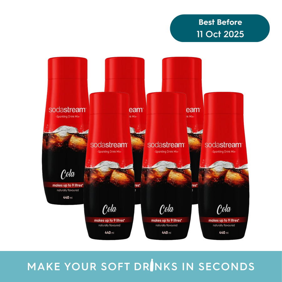 SodaStream Classics Cola Mixes Saver - Pack of 6
