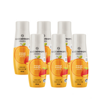 SodaStream Low Sugar (99% Sugar-Free) Orange Mango Drink Mix - Pack of 6