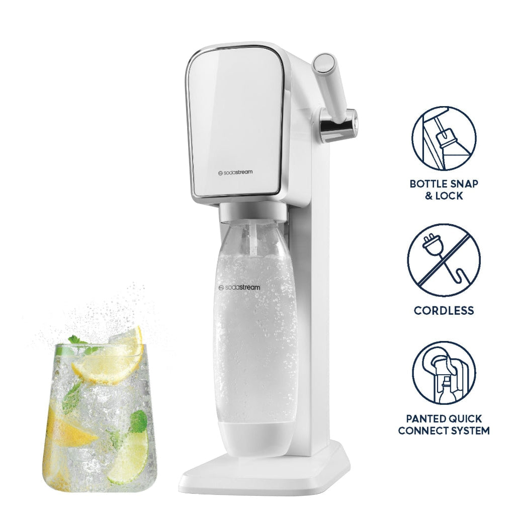 SodaStream ART Sparkling Water Maker - White