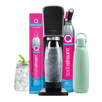 Bundle Deal!! SodaStream Art Black Sparkling Water Maker