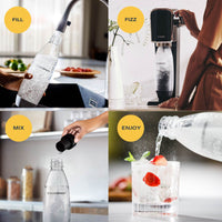 [Bundles] SodaStream Art Black Sparkling Water Maker