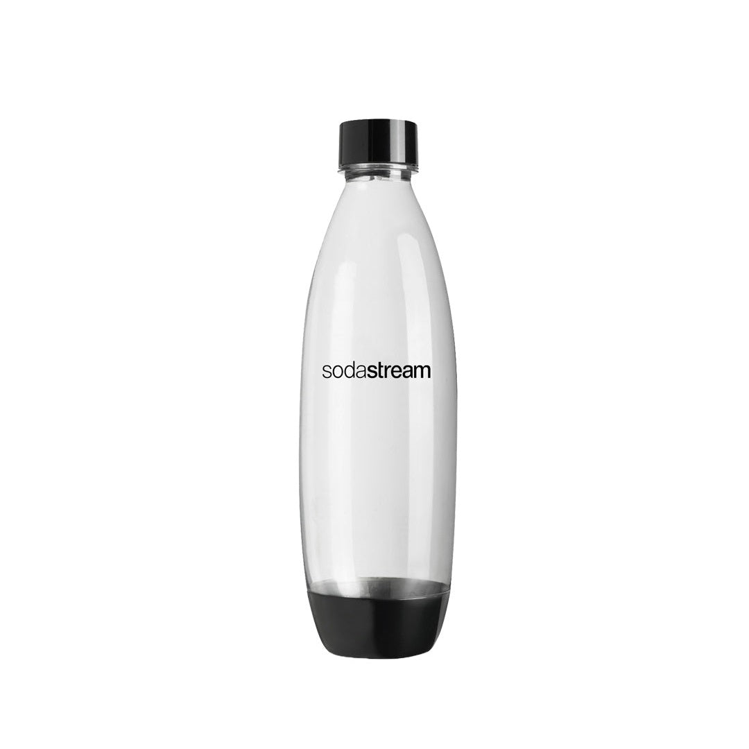 SodaStream 1L Fuse Black Carbonating Bottle (Clearance, Single piece)