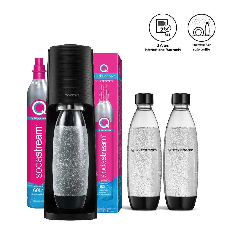[Bundles] SodaStream Terra Black Sparkling Water Maker
