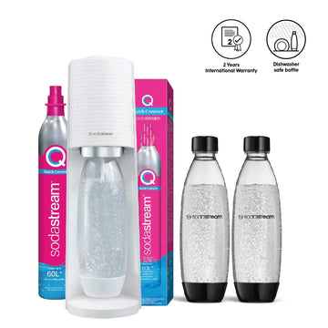 [Bundles] SodaStream Terra White Maker Sparkling Water Maker