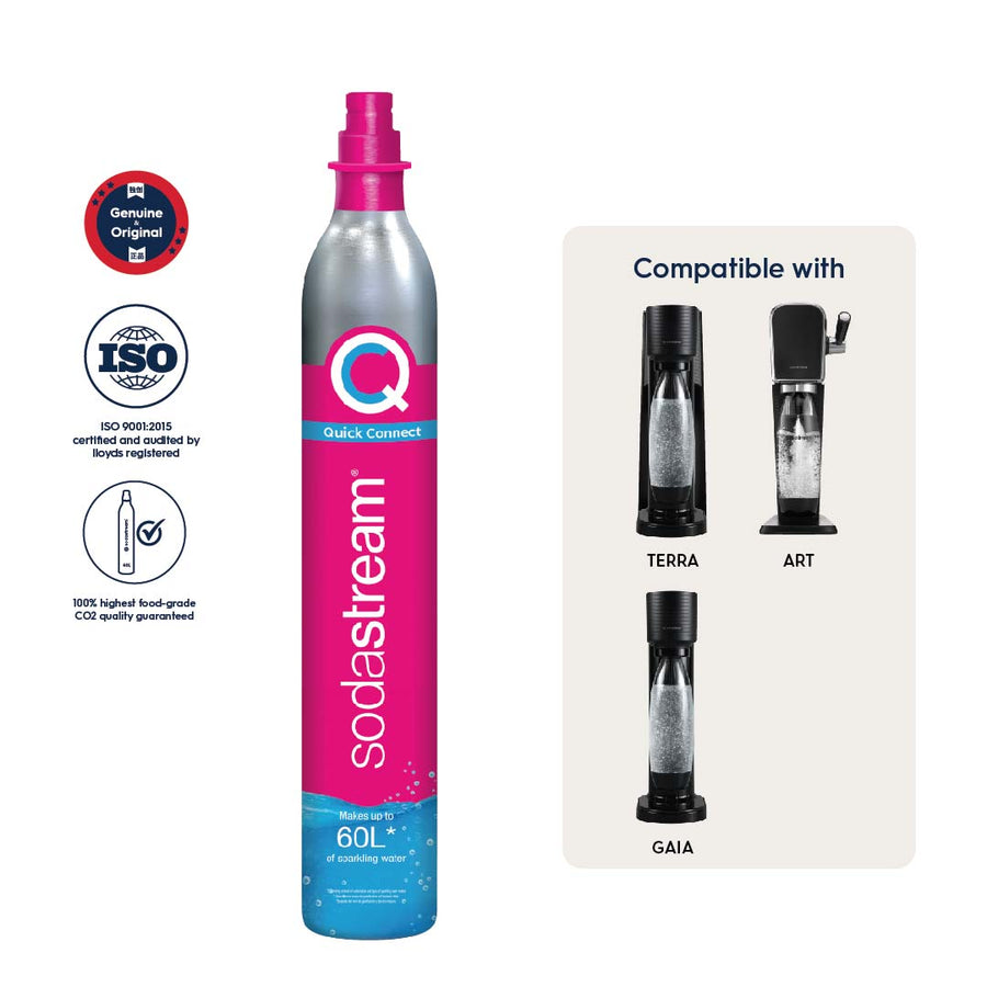 SodaStream Original Exchange CO2 Gas Refill Cylinder 60L