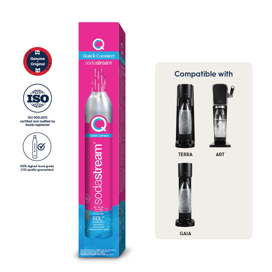 Bundle Deal!! SodaStream CQC Spare Cylinder