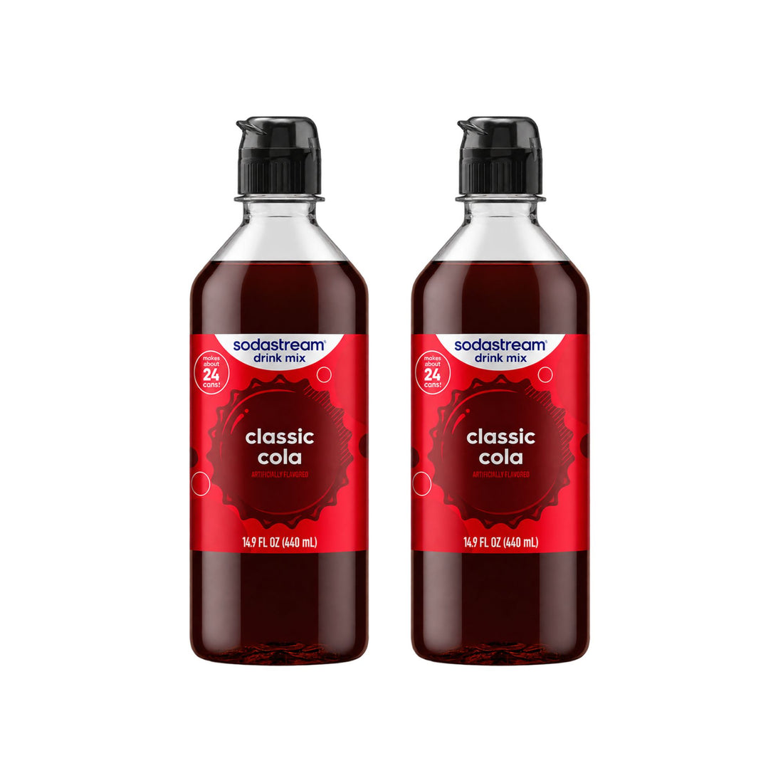 SodaStream Classics Cola Drink Mix - Pack of 2