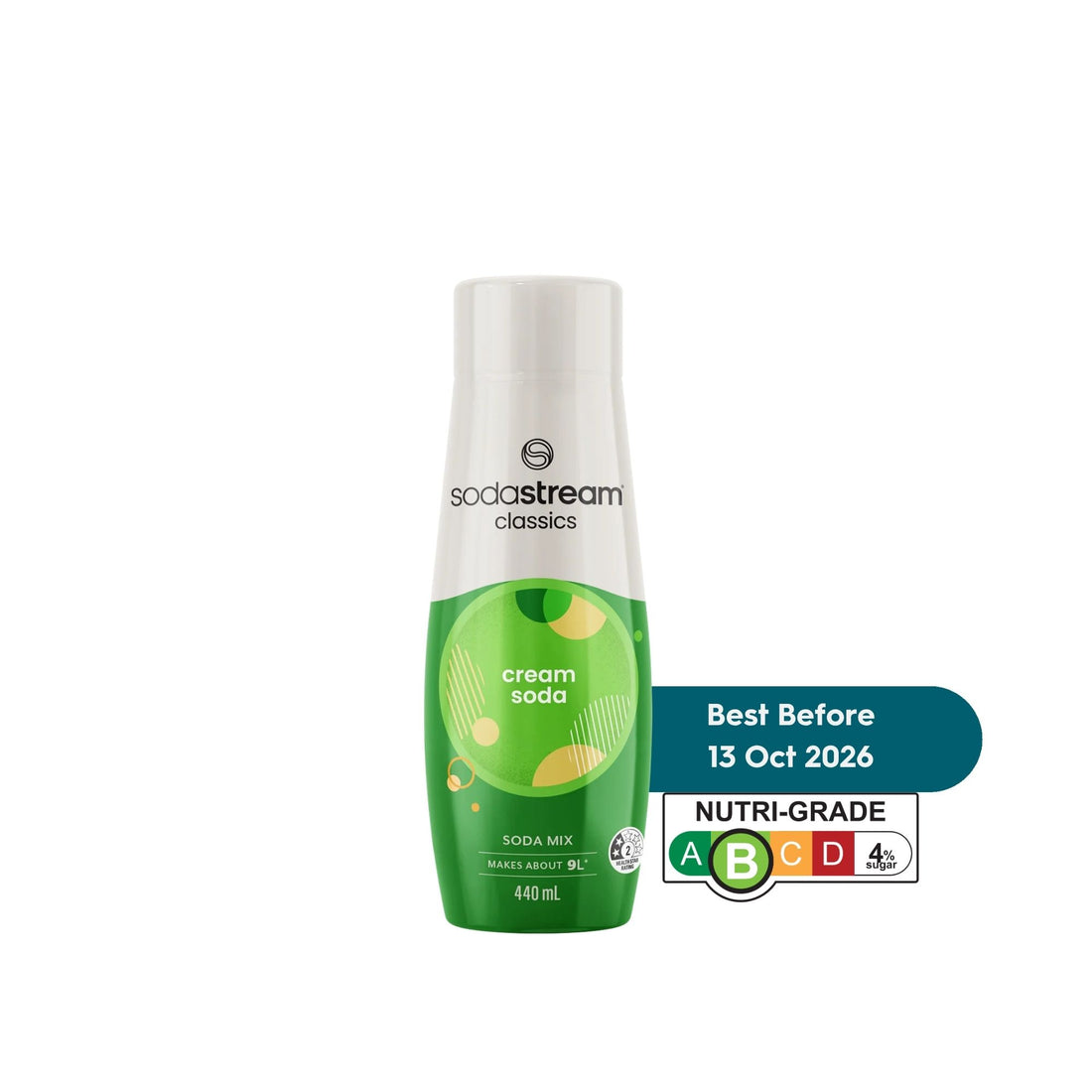 SodaStream Classics Cream Soda Drink Mix - Pack of 2