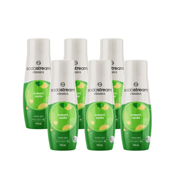 SodaStream Classics Cream Soda Drink Mix - Pack of 6