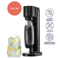 SodaStream Gaia Sparkling Water Maker - Black