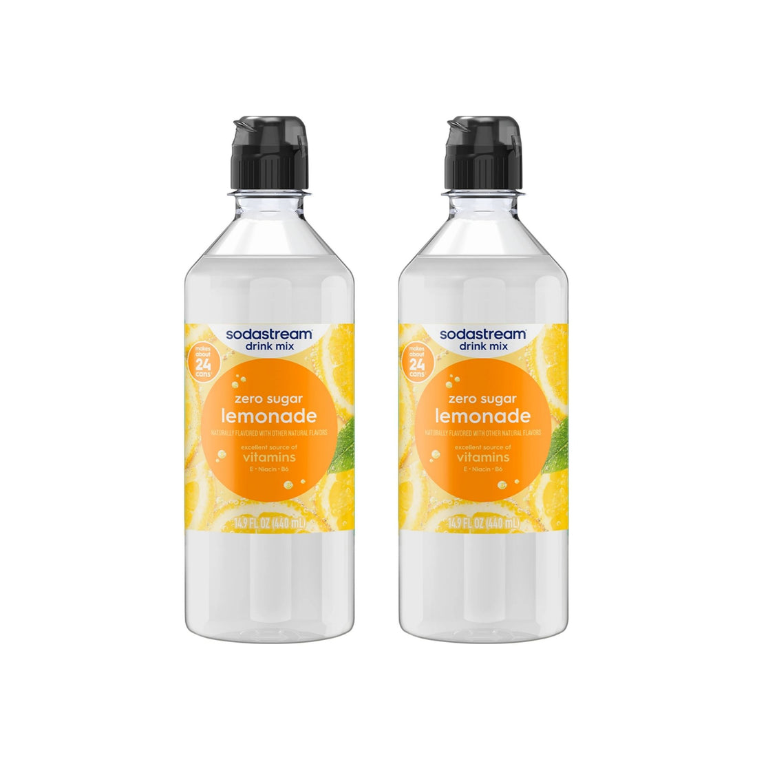 Sodastream Classics Lemonade Zero Sugar Drink Mix - Pack of 2