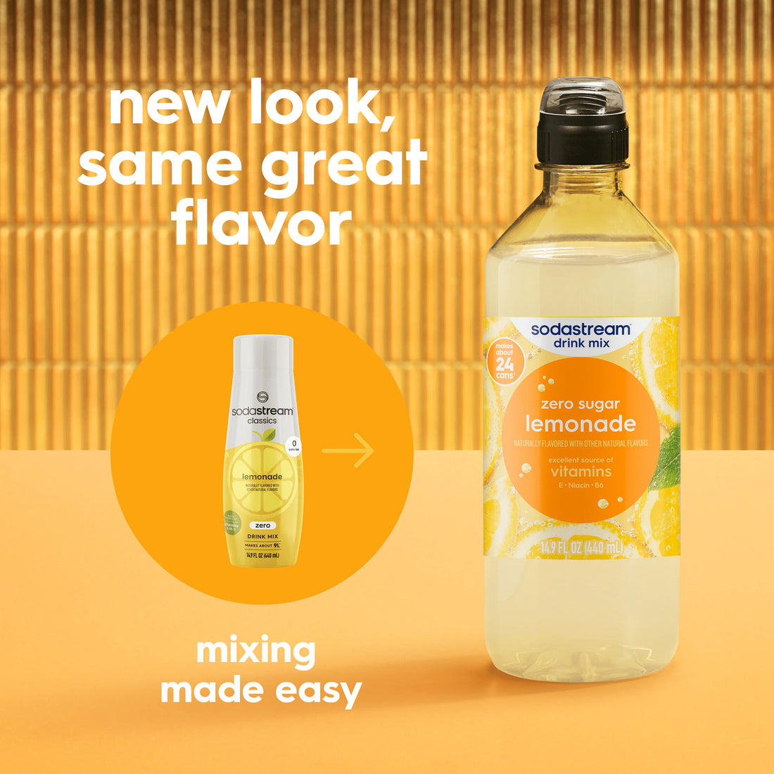 Sodastream Classics Lemonade Zero Sugar Drink Mix