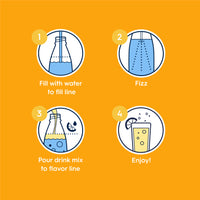 Sodastream Classics Lemonade Zero Sugar Drink Mix