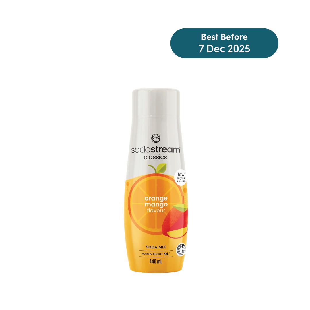 SodaStream Low Sugar Orange Mango Drink Mix