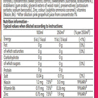 SodaStream Zero Sugar Pink Grapefruit Drink Mix  - Pack of 2