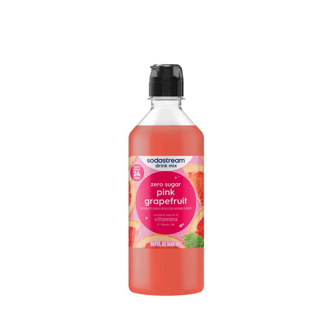 SodaStream Zero Sugar Pink Grapefruit Drink Mix
