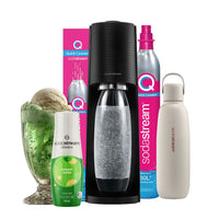 Bundle Deal!! SodaStream Terra Black Maker Sparkling Water Maker