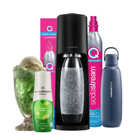 Bundle Deal!! SodaStream Terra Black Maker Sparkling Water Maker