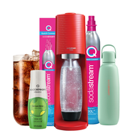 Bundle Deal!! SodaStream Terra Red Maker Sparkling Water Maker