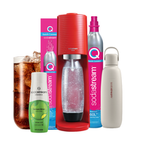 Bundle Deal!! SodaStream Terra Red Maker Sparkling Water Maker