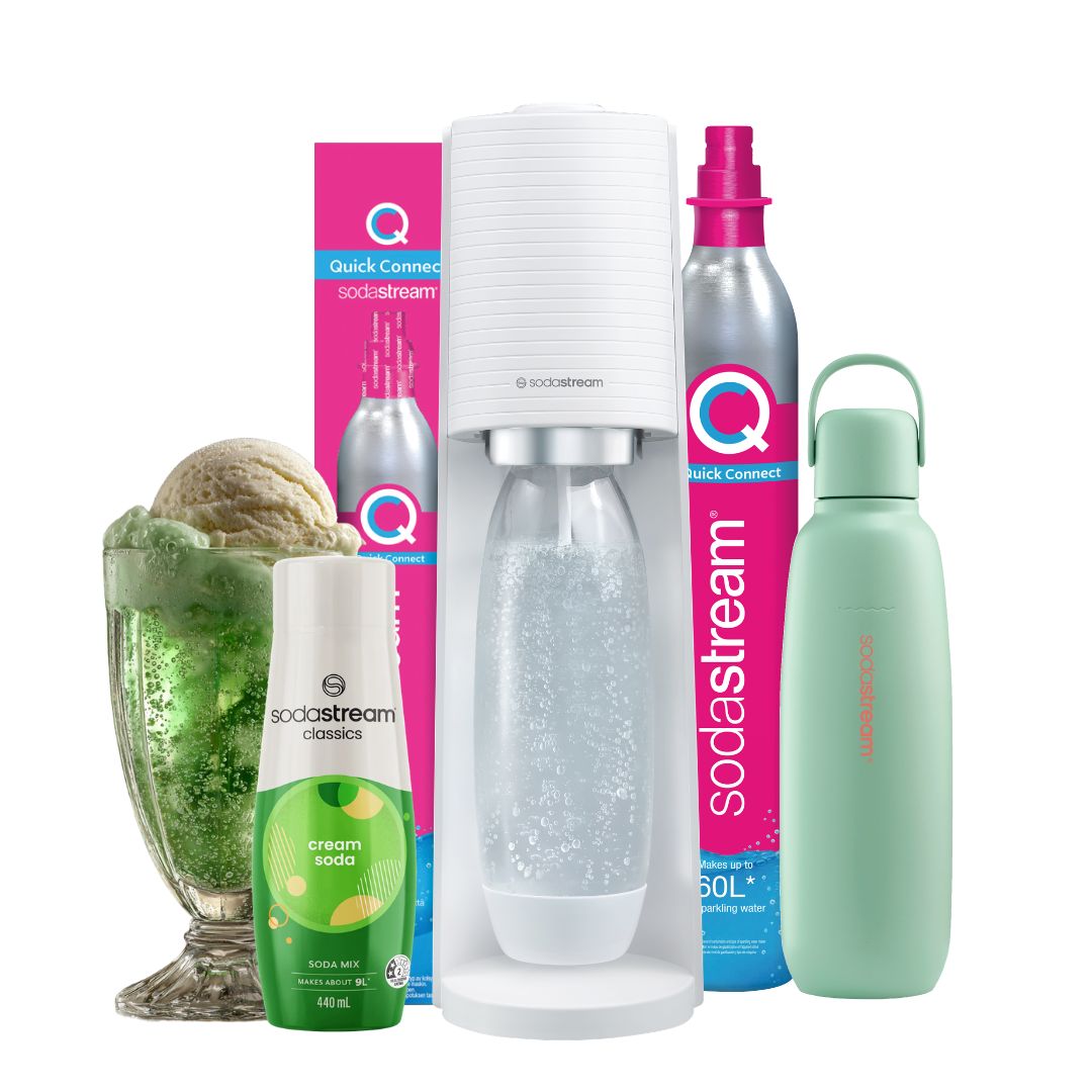 Bundle Deal!! SodaStream Terra White Maker Sparkling Water Maker