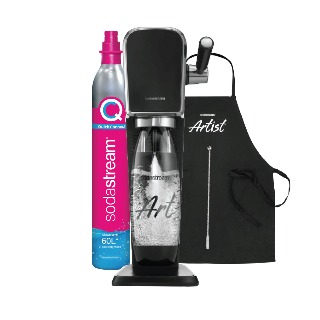 SodaStream ART Sparkling Water Maker - Black (Limited Artisanal Edition)